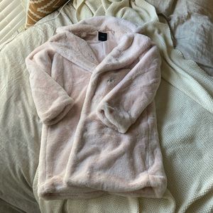 Forever 21 Blush Soft Fur Coat size S